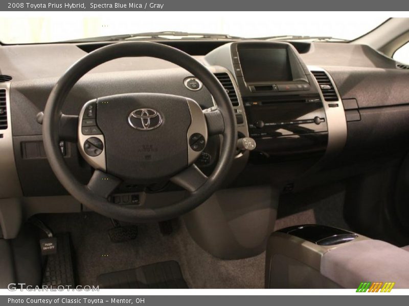 Spectra Blue Mica / Gray 2008 Toyota Prius Hybrid