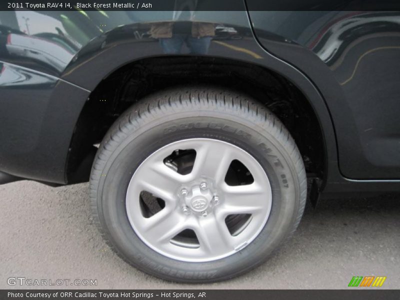 Black Forest Metallic / Ash 2011 Toyota RAV4 I4