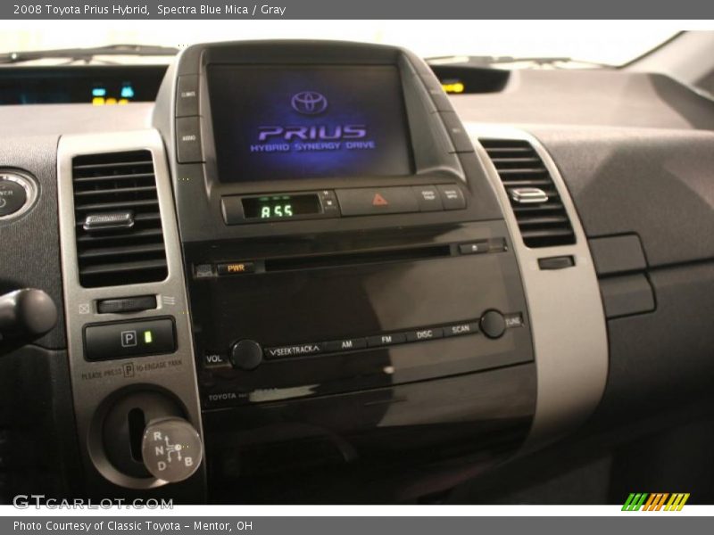 Spectra Blue Mica / Gray 2008 Toyota Prius Hybrid