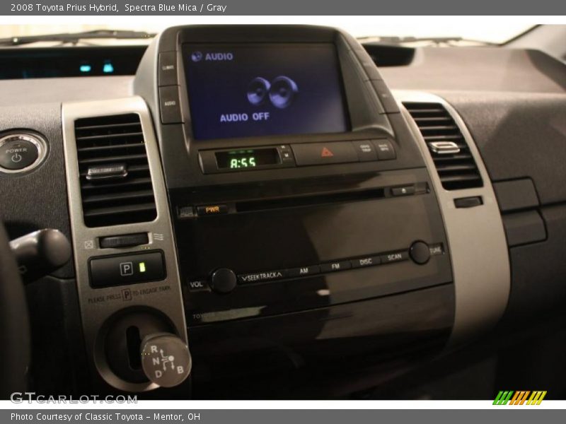 Spectra Blue Mica / Gray 2008 Toyota Prius Hybrid