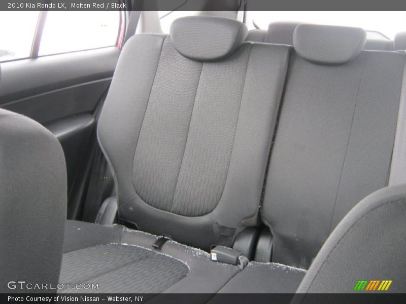 Molten Red / Black 2010 Kia Rondo LX