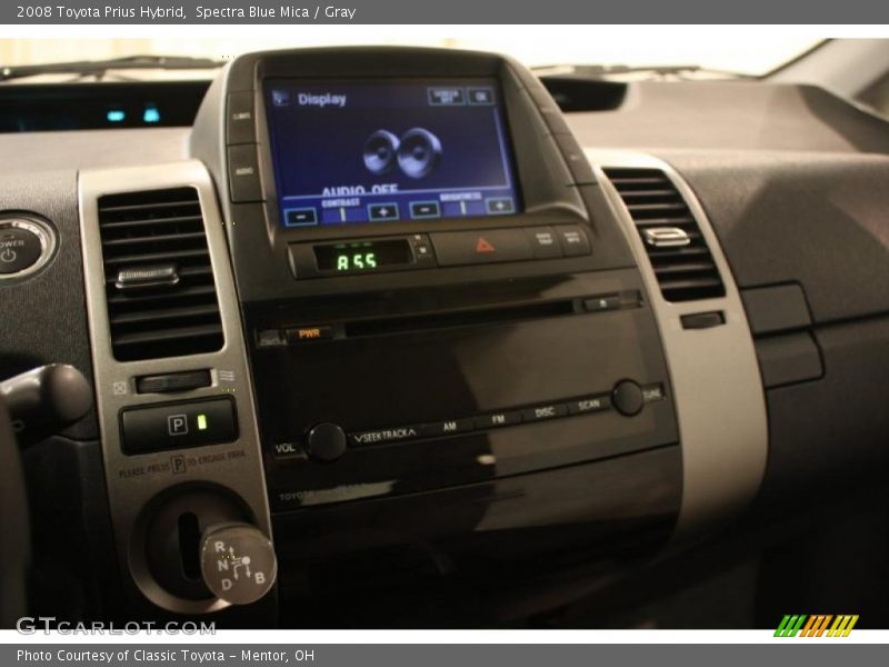 Spectra Blue Mica / Gray 2008 Toyota Prius Hybrid