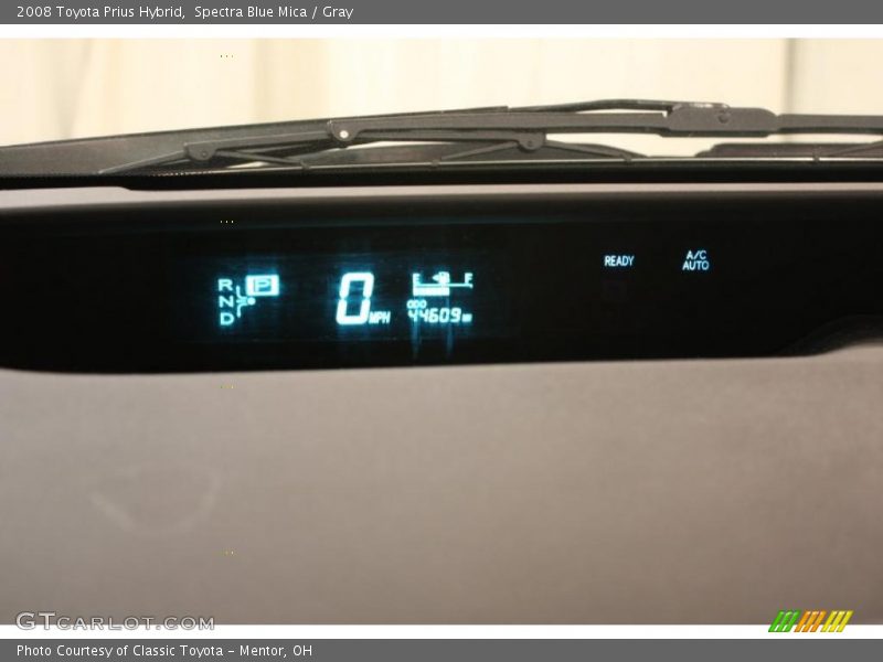 Spectra Blue Mica / Gray 2008 Toyota Prius Hybrid