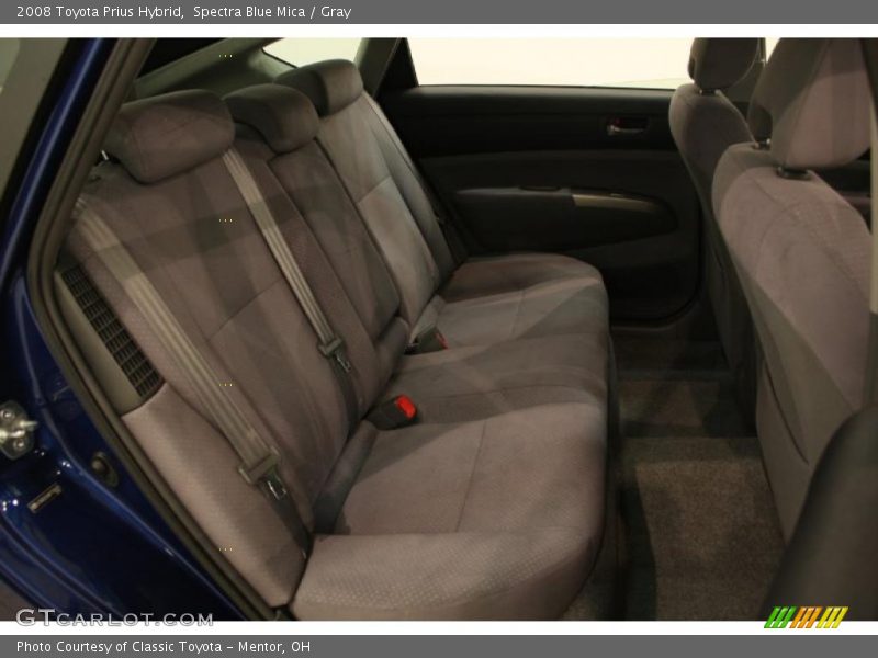 Spectra Blue Mica / Gray 2008 Toyota Prius Hybrid