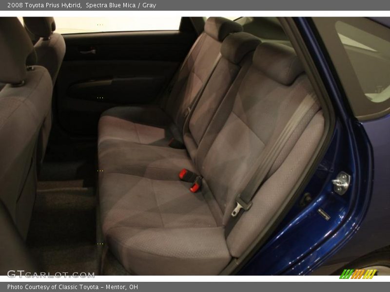 Spectra Blue Mica / Gray 2008 Toyota Prius Hybrid