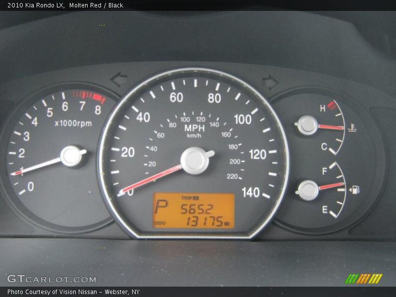  2010 Rondo LX LX Gauges