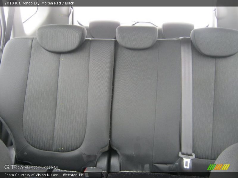 Molten Red / Black 2010 Kia Rondo LX