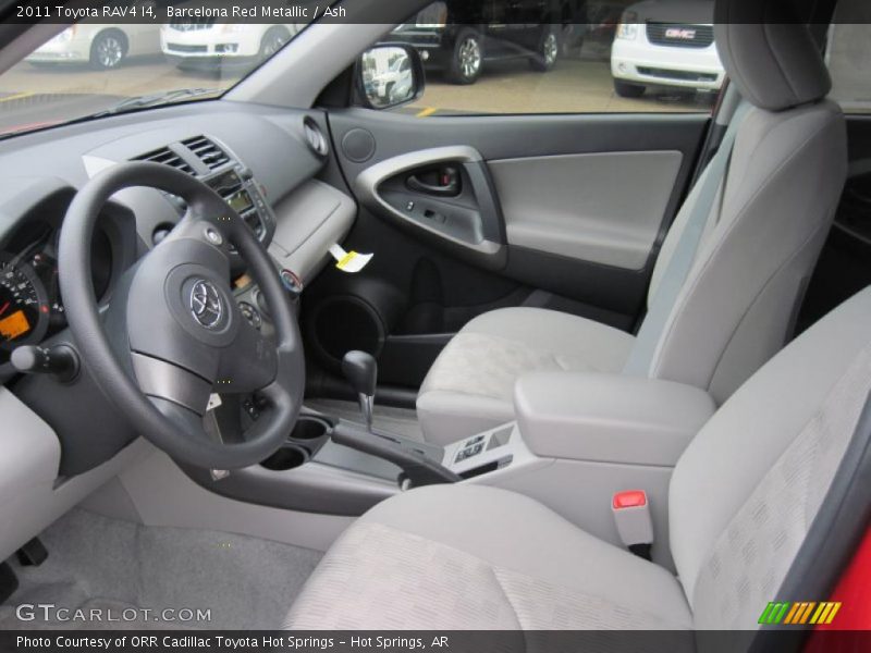  2011 RAV4 I4 Ash Interior