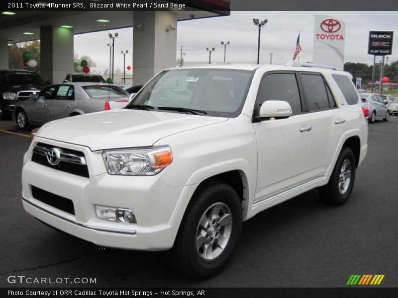 Blizzard White Pearl / Sand Beige 2011 Toyota 4Runner SR5