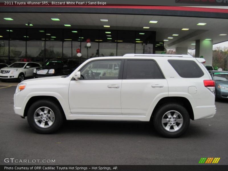 Blizzard White Pearl / Sand Beige 2011 Toyota 4Runner SR5