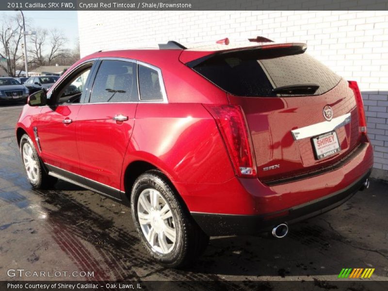 Crystal Red Tintcoat / Shale/Brownstone 2011 Cadillac SRX FWD