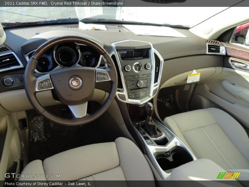 Crystal Red Tintcoat / Shale/Brownstone 2011 Cadillac SRX FWD
