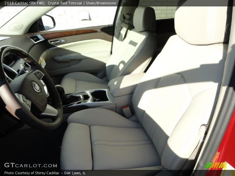 Crystal Red Tintcoat / Shale/Brownstone 2011 Cadillac SRX FWD