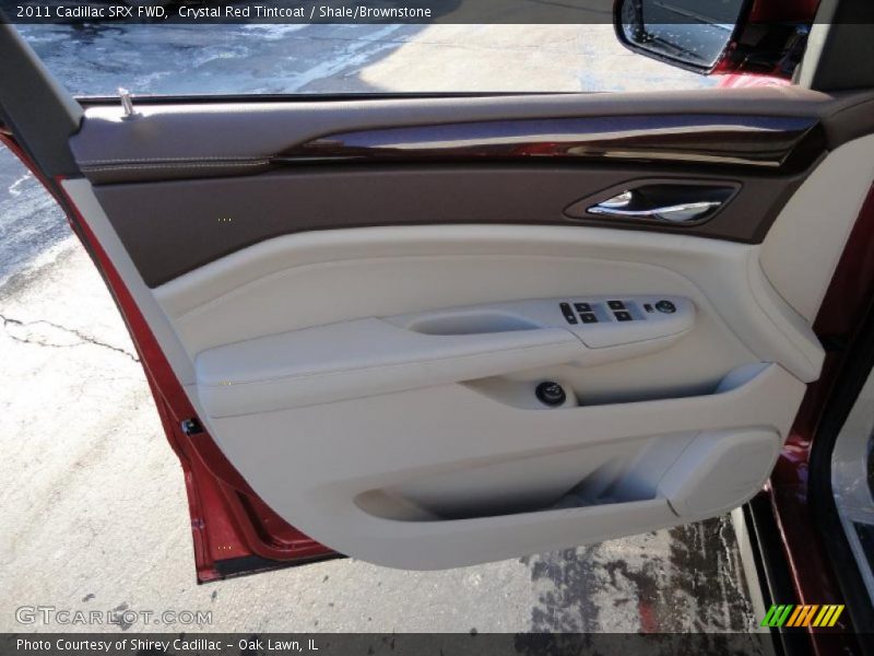 Crystal Red Tintcoat / Shale/Brownstone 2011 Cadillac SRX FWD