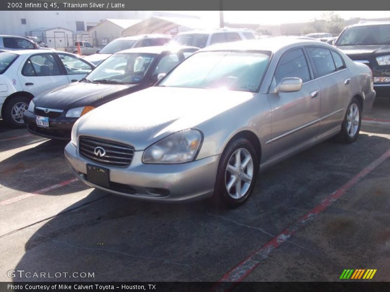 Titanium Silver / Latte 2002 Infiniti Q 45