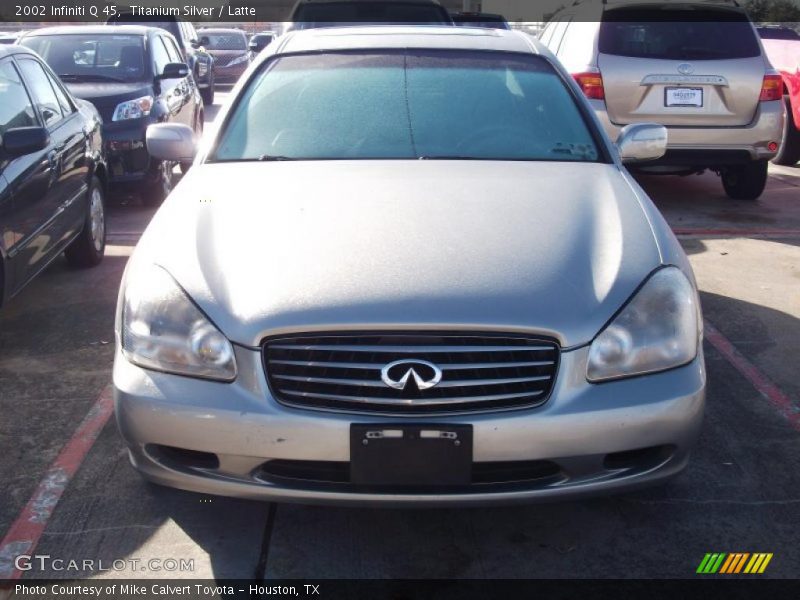Titanium Silver / Latte 2002 Infiniti Q 45