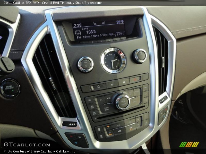 Crystal Red Tintcoat / Shale/Brownstone 2011 Cadillac SRX FWD
