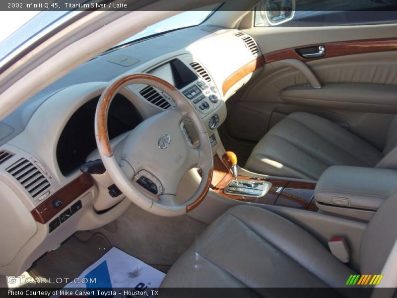 Titanium Silver / Latte 2002 Infiniti Q 45