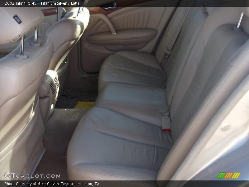 Titanium Silver / Latte 2002 Infiniti Q 45