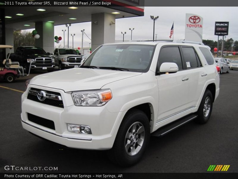 Blizzard White Pearl / Sand Beige 2011 Toyota 4Runner SR5