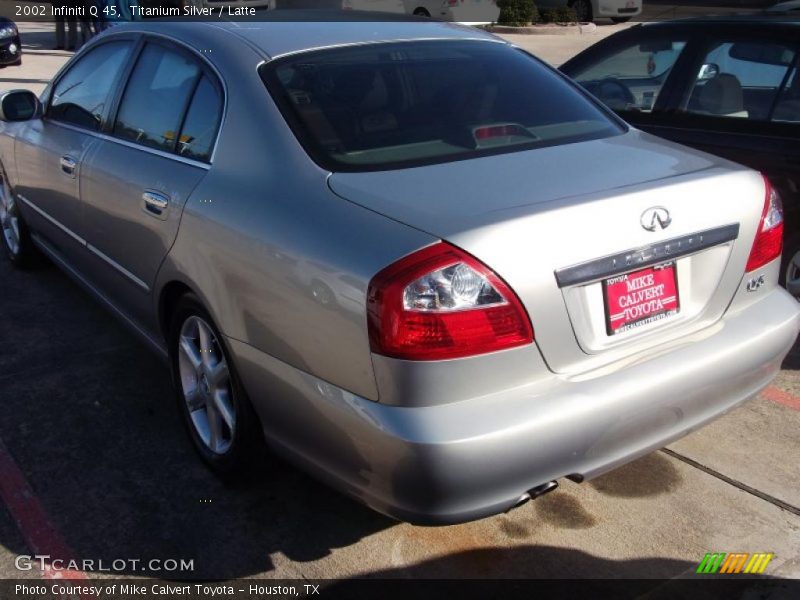 Titanium Silver / Latte 2002 Infiniti Q 45