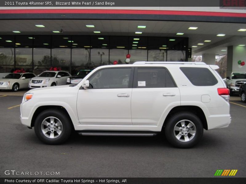 Blizzard White Pearl / Sand Beige 2011 Toyota 4Runner SR5