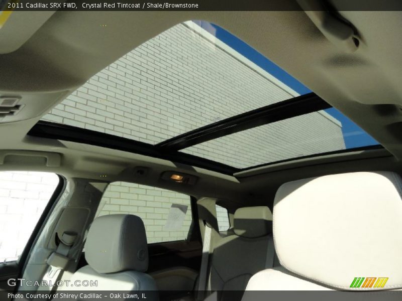 Crystal Red Tintcoat / Shale/Brownstone 2011 Cadillac SRX FWD