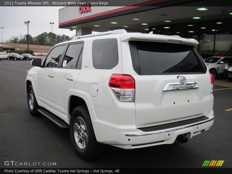 Blizzard White Pearl / Sand Beige 2011 Toyota 4Runner SR5