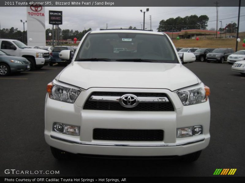 Blizzard White Pearl / Sand Beige 2011 Toyota 4Runner SR5