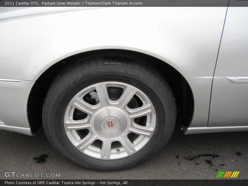 Radiant Silver Metallic / Titanium/Dark Titanium Accents 2011 Cadillac DTS