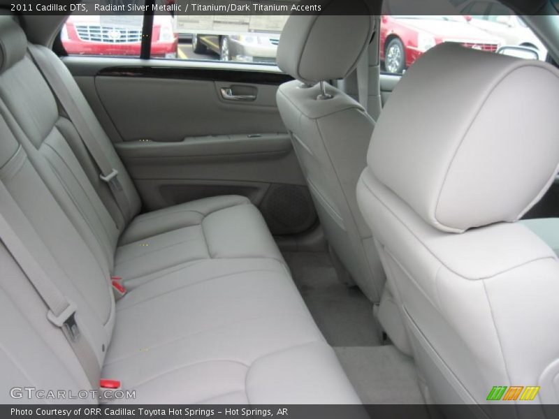 Radiant Silver Metallic / Titanium/Dark Titanium Accents 2011 Cadillac DTS