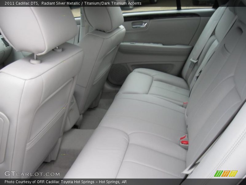 Radiant Silver Metallic / Titanium/Dark Titanium Accents 2011 Cadillac DTS
