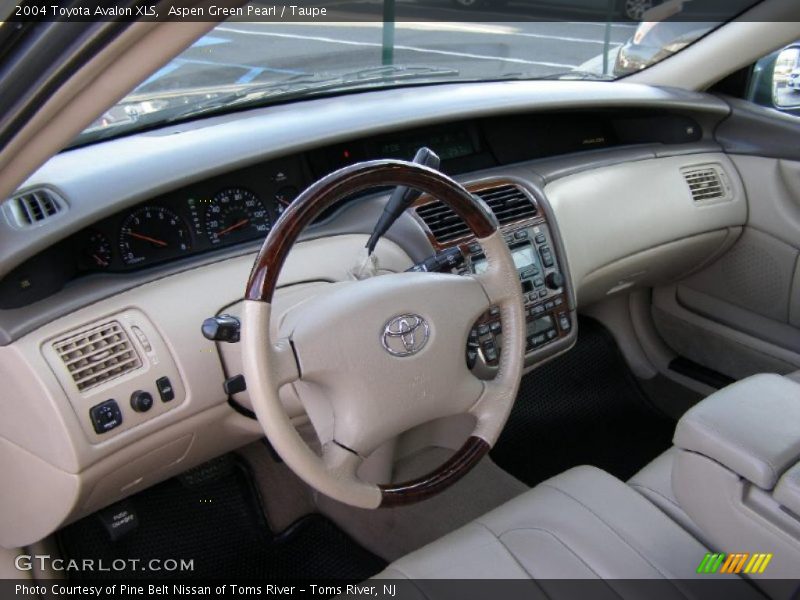 Aspen Green Pearl / Taupe 2004 Toyota Avalon XLS