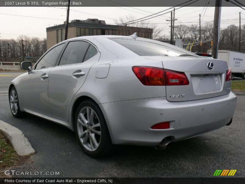 Tungsten Pearl / Black 2007 Lexus IS 350