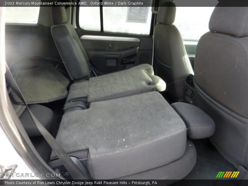 Oxford White / Dark Graphite 2003 Mercury Mountaineer Convenience AWD