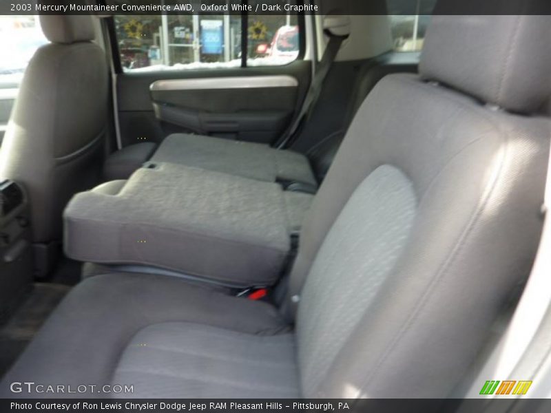 Oxford White / Dark Graphite 2003 Mercury Mountaineer Convenience AWD