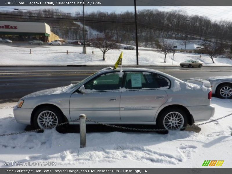 Silver Stone Metallic / Gray 2003 Subaru Legacy L Sedan