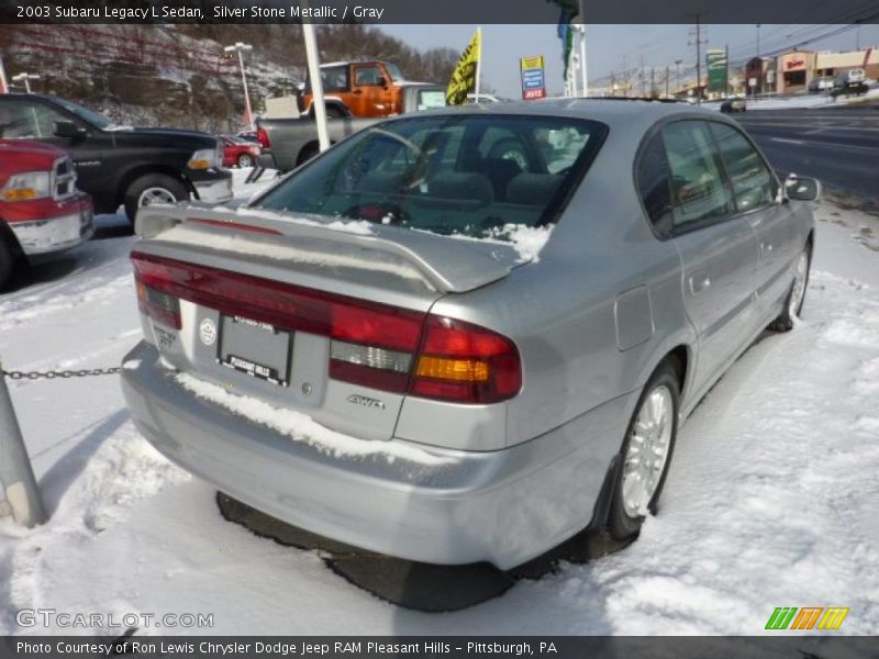 Silver Stone Metallic / Gray 2003 Subaru Legacy L Sedan