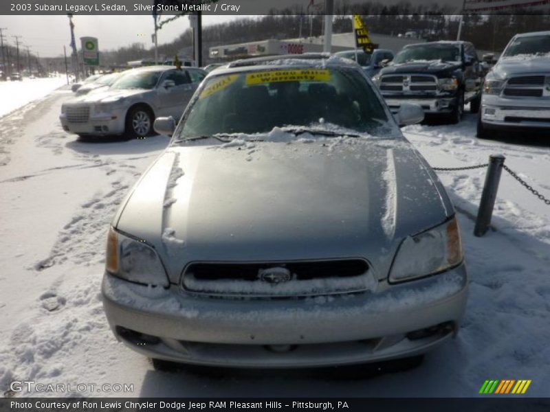 Silver Stone Metallic / Gray 2003 Subaru Legacy L Sedan