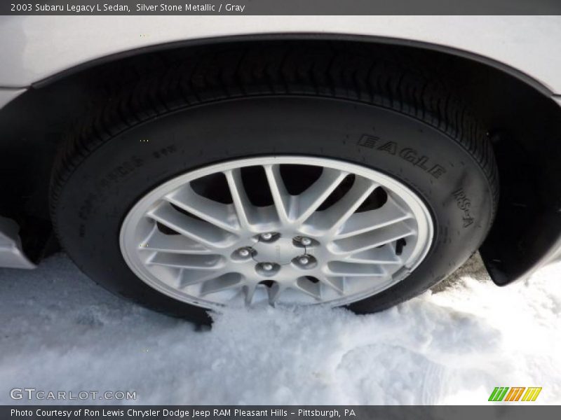 Silver Stone Metallic / Gray 2003 Subaru Legacy L Sedan