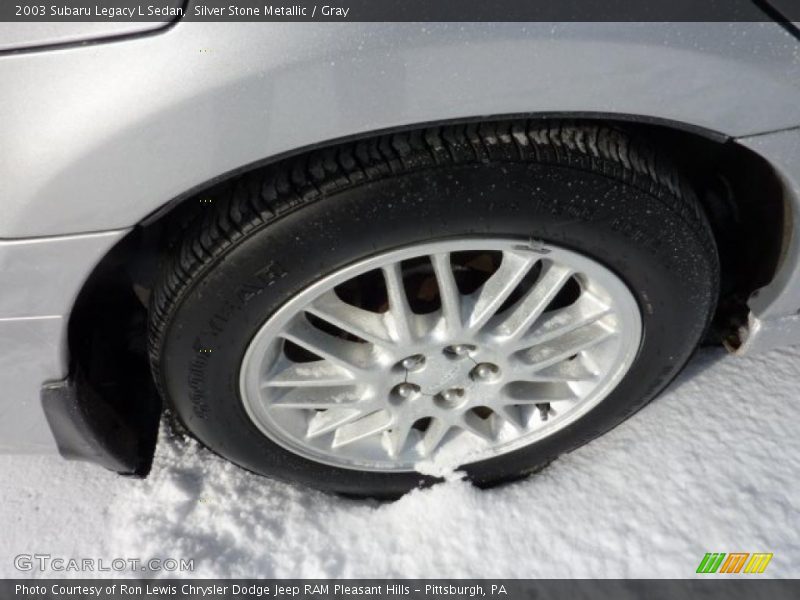 Silver Stone Metallic / Gray 2003 Subaru Legacy L Sedan