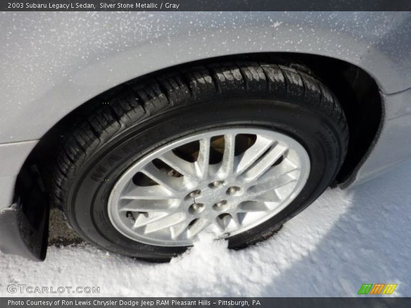 Silver Stone Metallic / Gray 2003 Subaru Legacy L Sedan