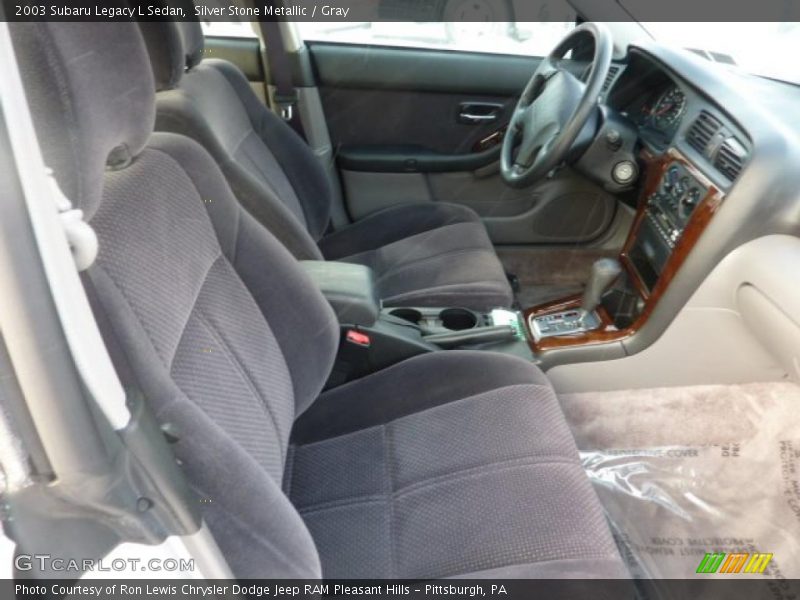 Silver Stone Metallic / Gray 2003 Subaru Legacy L Sedan