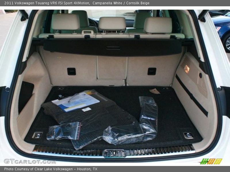 Campanella White / Cornsilk Beige 2011 Volkswagen Touareg VR6 FSI Sport 4XMotion