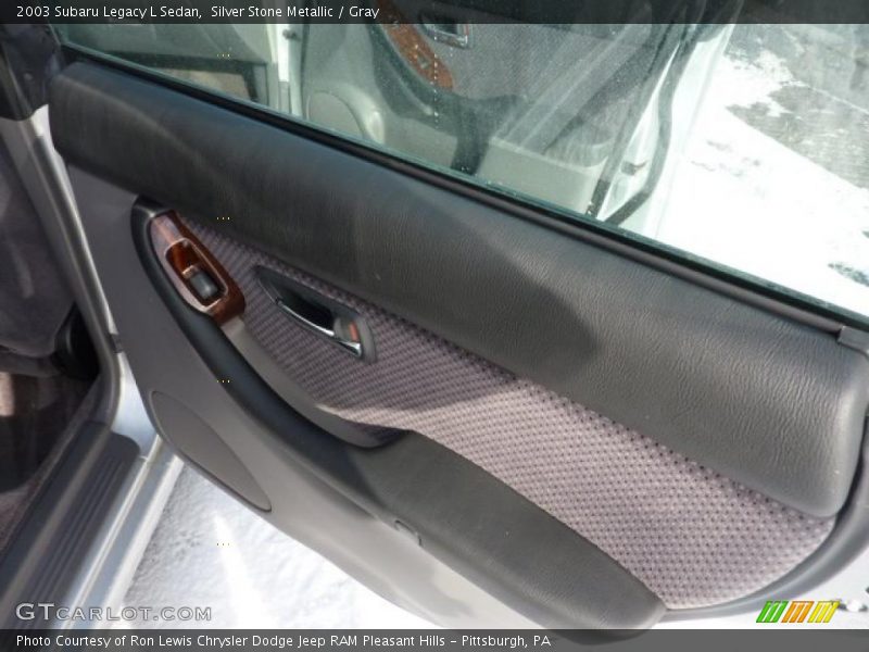 Silver Stone Metallic / Gray 2003 Subaru Legacy L Sedan