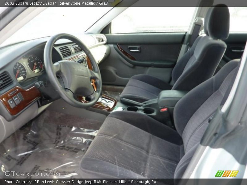 Silver Stone Metallic / Gray 2003 Subaru Legacy L Sedan