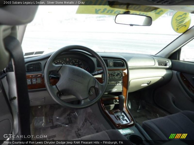 Silver Stone Metallic / Gray 2003 Subaru Legacy L Sedan