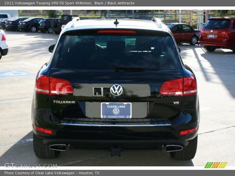 Black / Black Anthracite 2011 Volkswagen Touareg VR6 FSI Sport 4XMotion