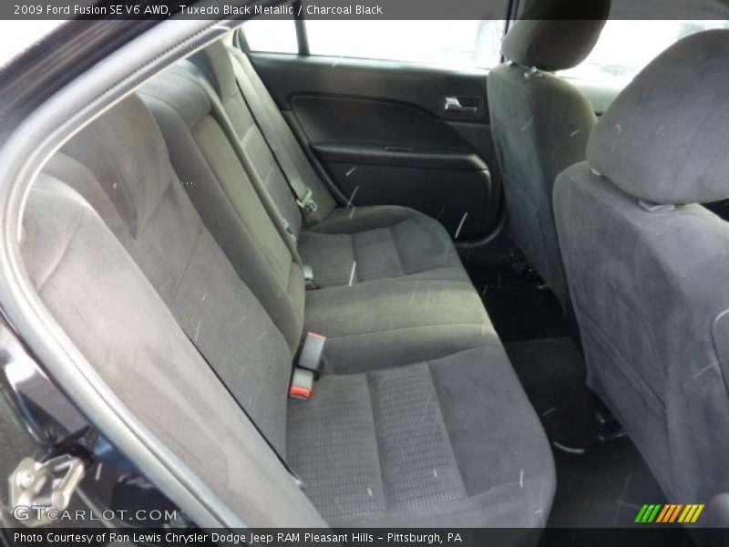 Tuxedo Black Metallic / Charcoal Black 2009 Ford Fusion SE V6 AWD