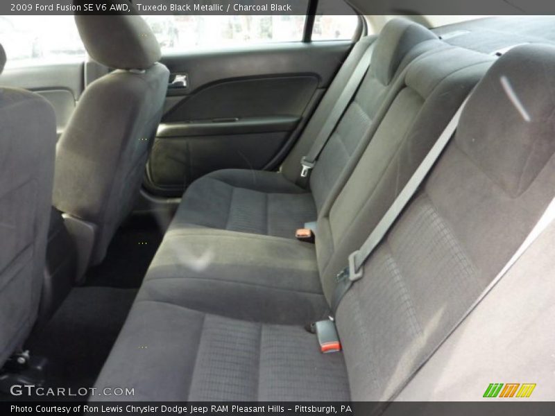 Tuxedo Black Metallic / Charcoal Black 2009 Ford Fusion SE V6 AWD